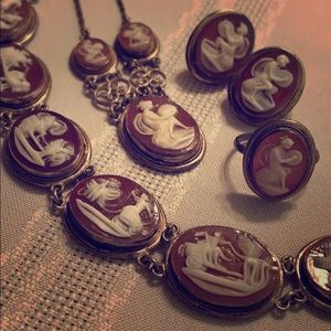 Vintage shell cameos